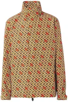 Burberry Portable Hooded Jacket with Logo Print in Mustard Yellow. 80512821 Burberry Portable Hooded Jacket with Logo Print in Mustard Yellow. 80512821