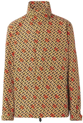 Burberry 芥末黃連帽印花Logo輕便外套 80512821 Order Burberry 芥末黃連帽印花Logo輕便外套 80512821