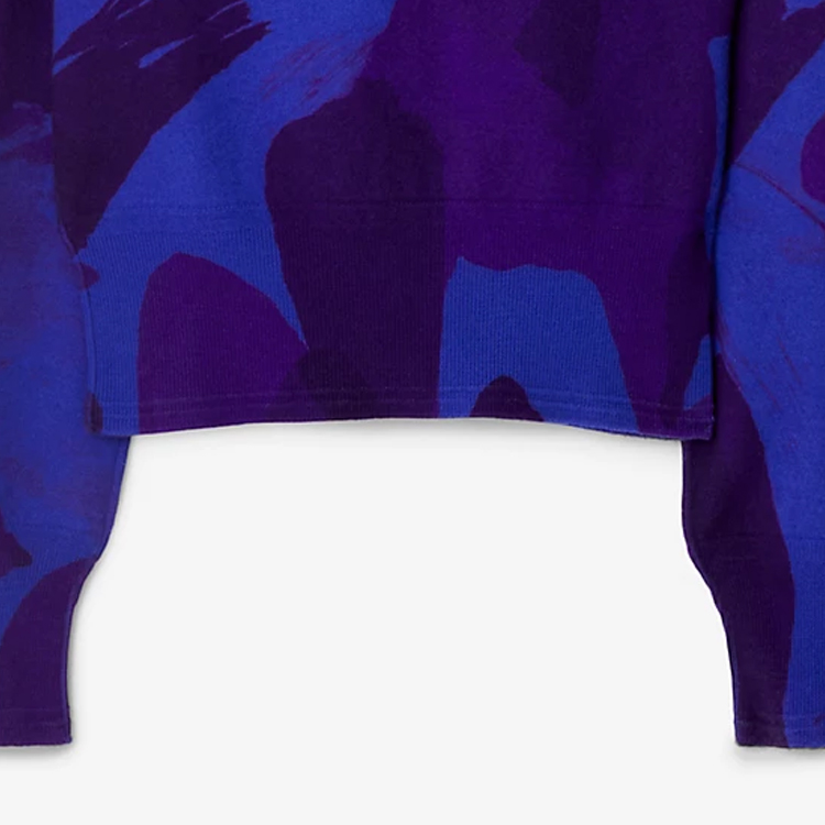 Burberry  Printed Pattern Zip-Up Hoodie. 80778291 圖 6