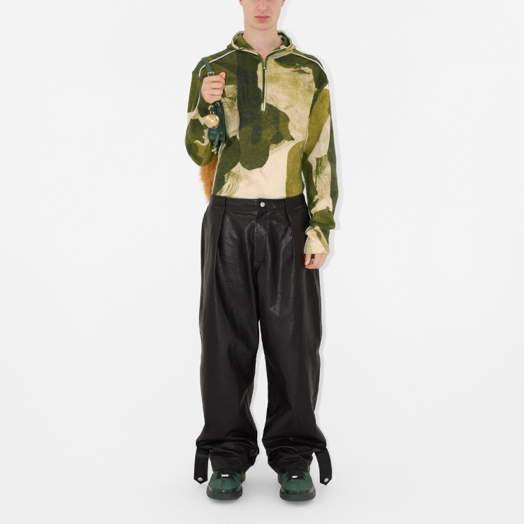 Burberry  Printed Pattern Zip-Up Hoodie. 80778291 圖 9