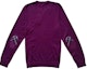 Lookbook Burberry Purple Check Patch Crewneck Pullover Sweater. 40228121