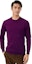 Purchase Burberry Purple Check Patch Crewneck Pullover Sweater. 40228121