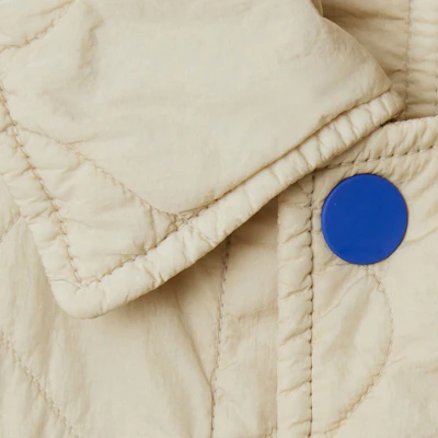 Burberry Quilted Mid-Length Coat Single-Breasted Solid White 80838141 Sizing Burberry Quilted Mid-Length Coat Single-Breasted Solid White 80838141