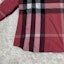 Purchase 버버리 레드 체크 스트레이트 핏 긴팔 셔츠. 40129461