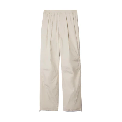 Burberry Relaxed Fit Casual Mid-Rise Pants in Wheat Color. 80806521