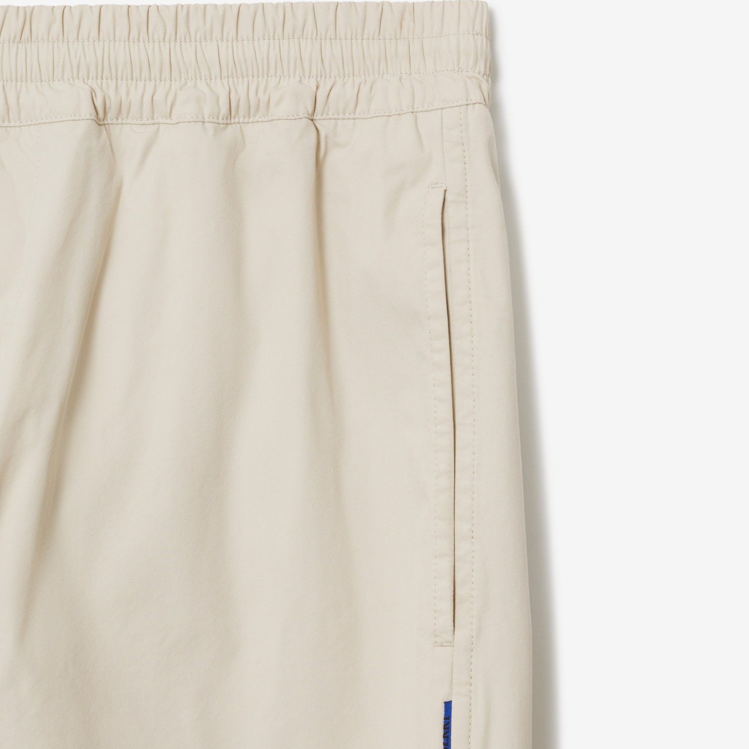 Sizing Burberry Celana Kasual Fit Santai Mid-Rise Warna Wheat. 80806521