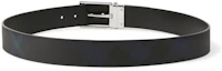 Lookbook Burberry Tali Pinggang Terbalik Buckle Navy 3.5CM Kulit Poliuretana. 80732871