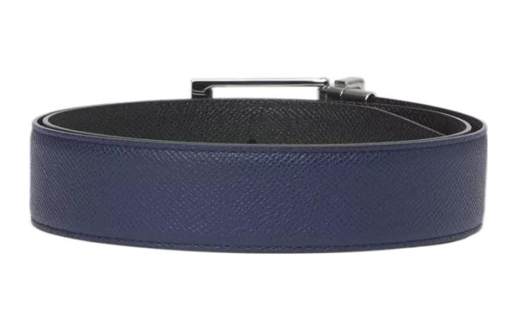 Shop Sabuk Kulit Grain Reversible Burberry - Lebar 3.5cm. 80401911