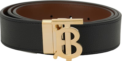 Burberry Reversible Leather Belt Brown/Black 3.5cm - Smooth & Casual Style 80666501 Burberry Reversible Leather Belt Brown/Black 3.5cm - Smooth & Casual Style 80666501