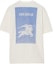 Lookbook Burberry Salt Crystal Crewneck Print T-Shirt Short Sleeve. 80902031