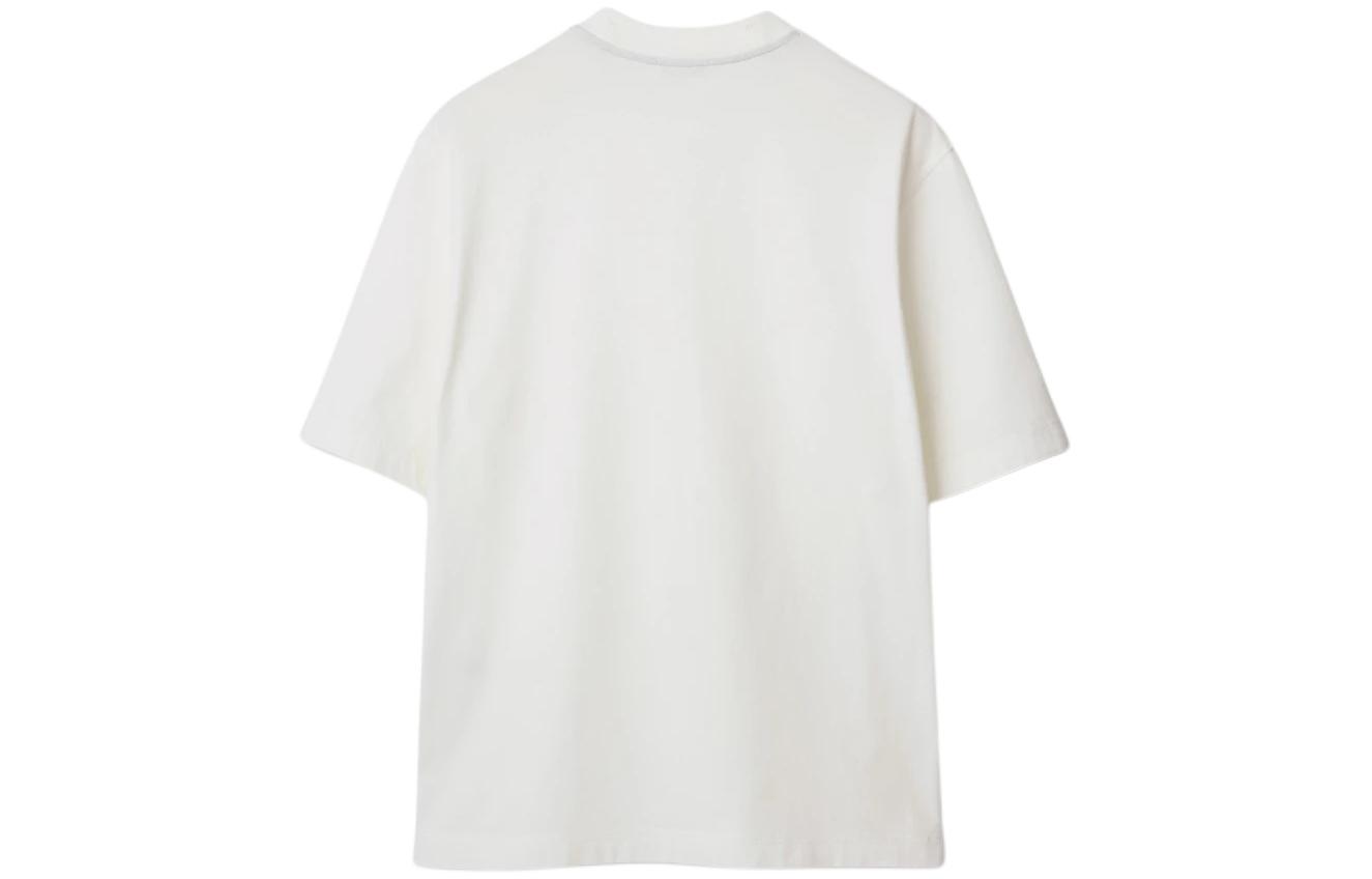 Burberry  Salt Crystal Short Sleeve T-Shirt with Equestrian Knight Design. 80849461 圖 3