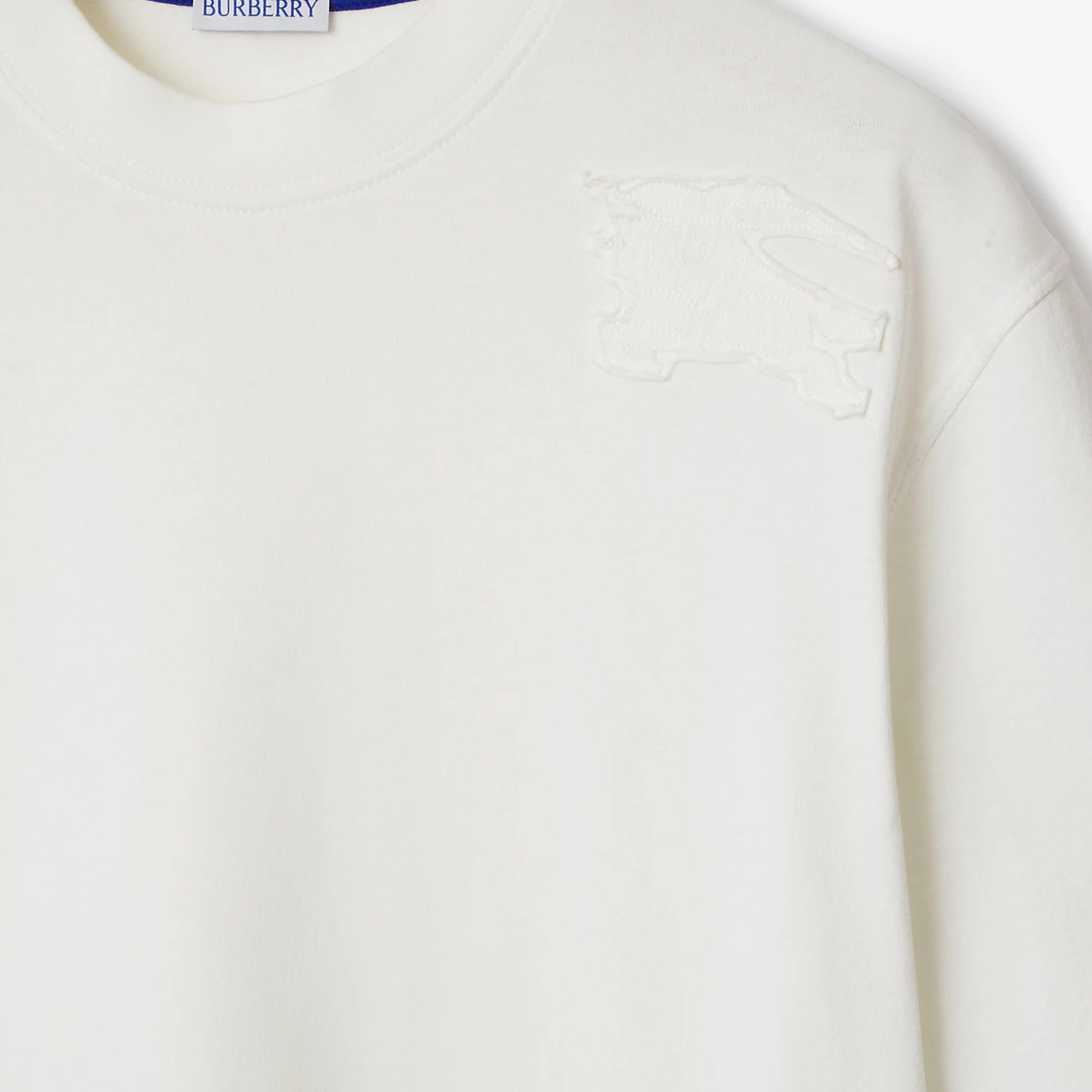 Burberry  Salt Crystal Short Sleeve T-Shirt with Equestrian Knight Design. 80849461 圖 7