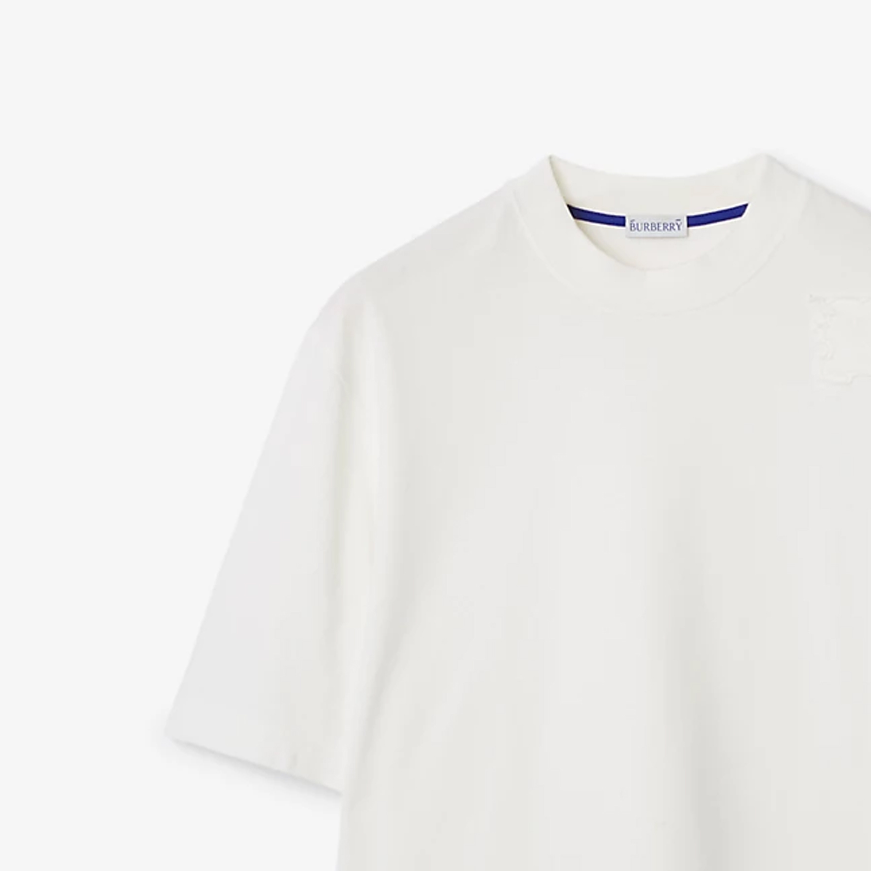 Burberry  Salt Crystal Short Sleeve T-Shirt with Equestrian Knight Design. 80849461 圖 8