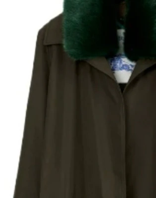 Burberry Single-Breasted Long Sleeve Coat in Otter Brown. 80787231 Sizing Burberry Single-Breasted Long Sleeve Coat in Otter Brown. 80787231