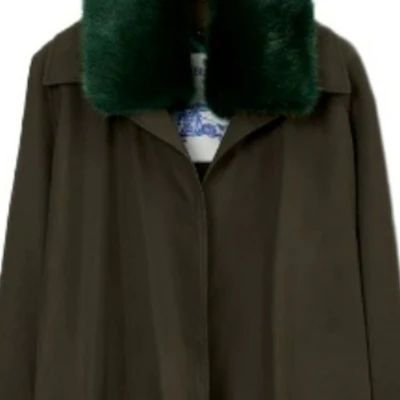 Burberry Single-Breasted Long Sleeve Coat in Otter Brown. 80787231 Cheap Burberry Single-Breasted Long Sleeve Coat in Otter Brown. 80787231