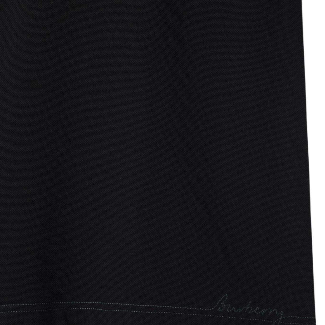 Burberry  Slim Fit Black Polo Shirt with Embroidered Logo. 80942801 圖 7