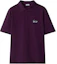Order Burberry Slim Fit Colorblock Print Polo Shirt - Violet Purple 80957291