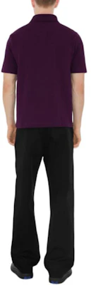 Burberry Slim Fit Colorblock Print Polo Shirt - Violet Purple 80957291 Purchase Burberry Slim Fit Colorblock Print Polo Shirt - Violet Purple 80957291