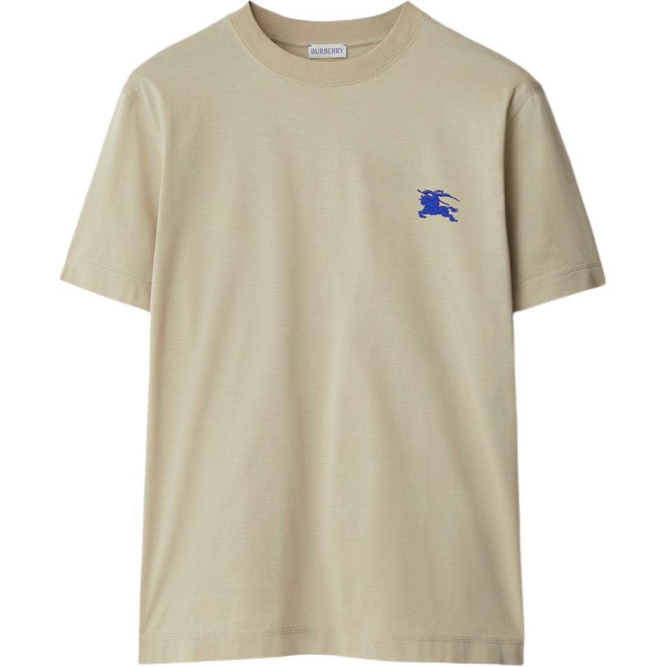 Order Burberry修身款刺绣logo圆领T恤-苔藓绿色。 80913951