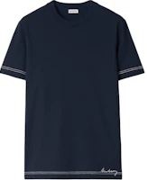 Burberry Slim Fit Logo Graphic Crewneck T-Shirt Blue 80947771 Burberry Slim Fit Logo Graphic Crewneck T-Shirt Blue 80947771