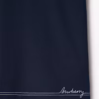 Sizing 巴宝莉修身款标志印花蓝色圆领T恤 80947771