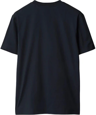 博柏利修身海军蓝T恤配马术刺绣 SS24款式 80913961 Lookbook 博柏利修身海军蓝T恤配马术刺绣 SS24款式 80913961