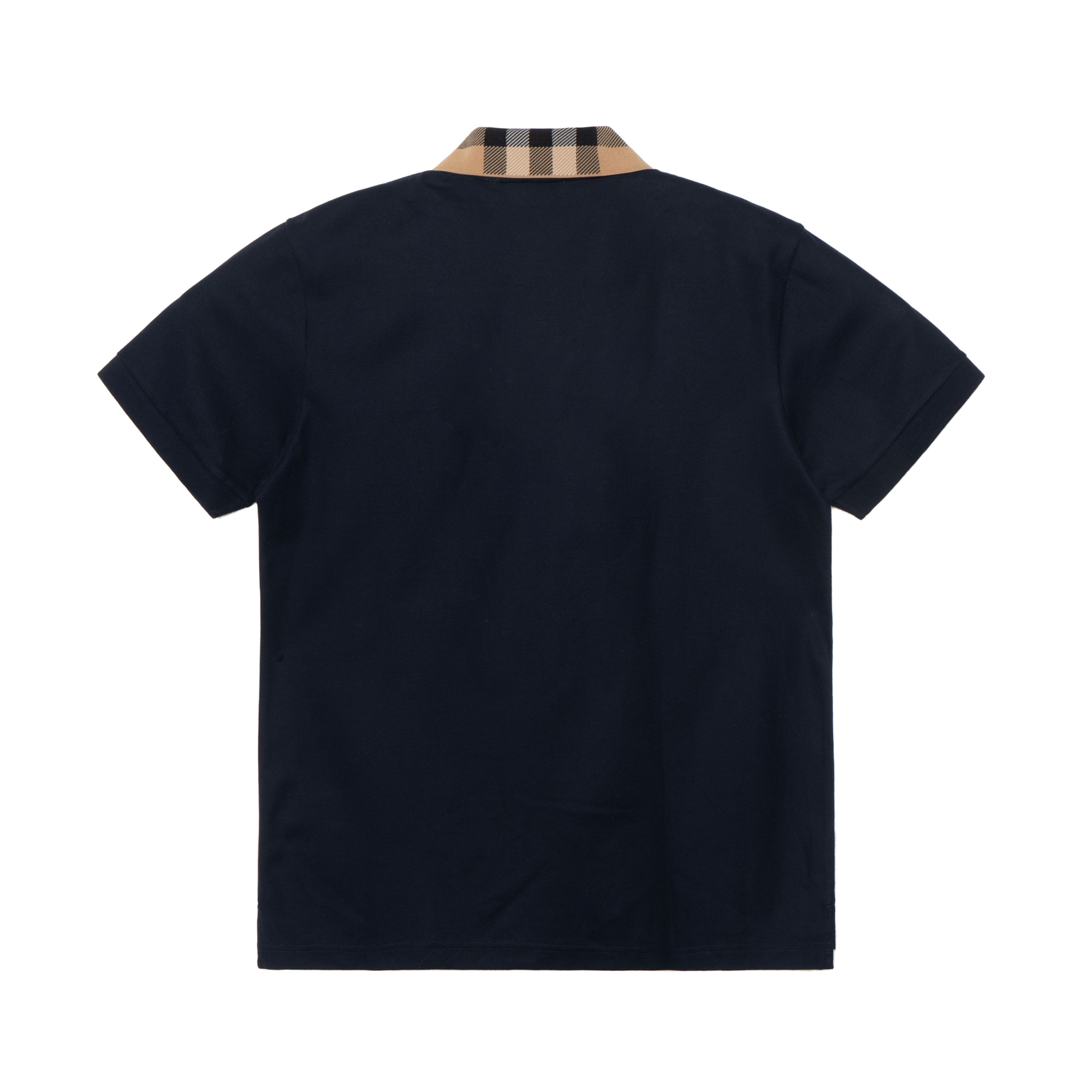 Lookbook Burberry Polo Slim Fit Manga Corta Azul Marino Diseño Sencillo. 80726611