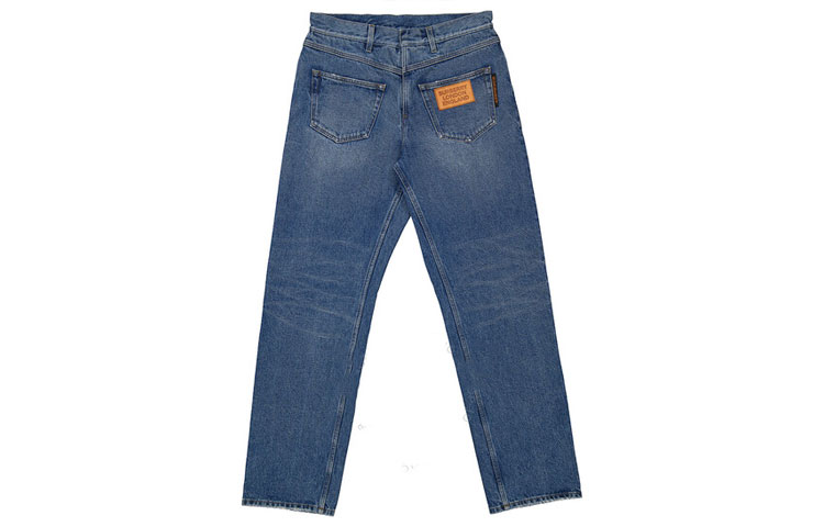 Burberry  Slim Fit Straight Denim Jeans Vintage Blue 45590701