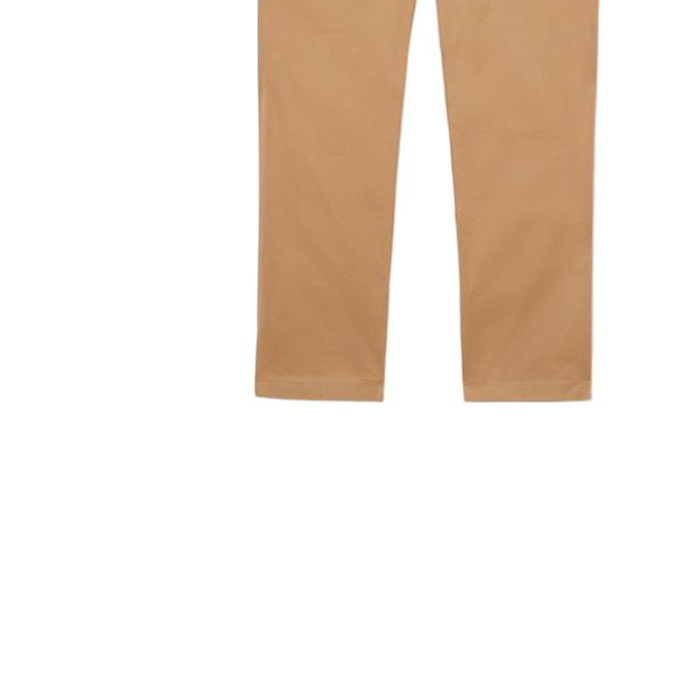 Burberry  Slim Fit Stretch Cotton Casual Pants in Khaki. 80551731 圖 5