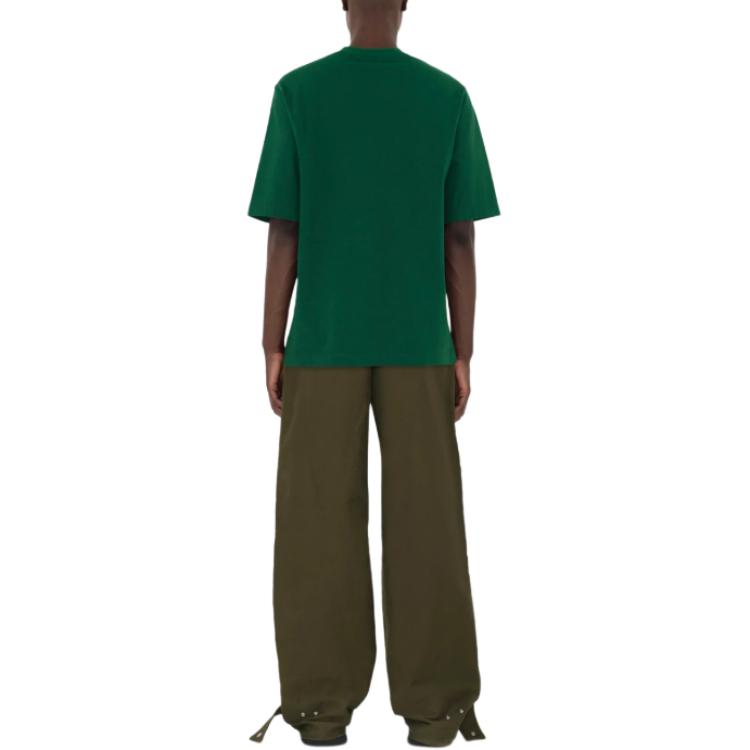 Burberry  Slim Fit T-Shirt Animal Letter Logo Print Ivy Green 80918741 圖 4