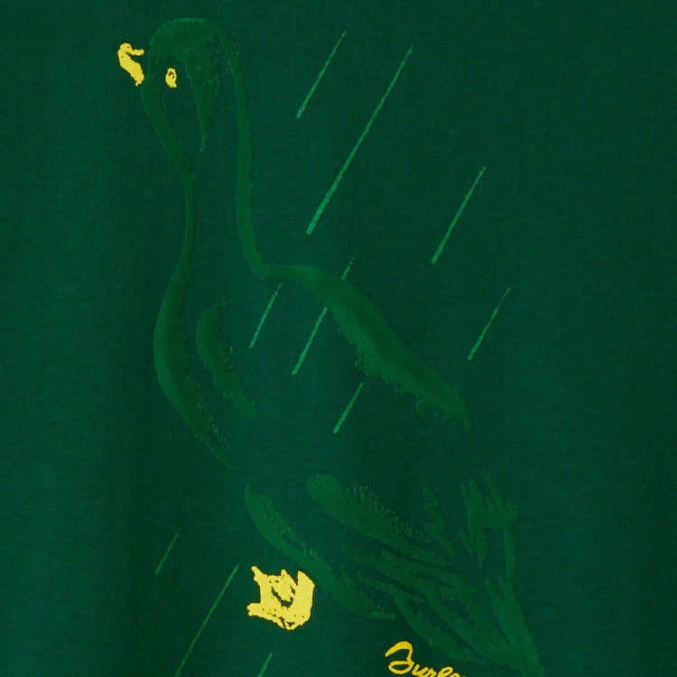 Burberry  Slim Fit T-Shirt Animal Letter Logo Print Ivy Green 80918741 圖 7