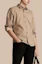 Purchase Burberry Solid Beige Single-Breasted Long-Sleeve Shirt with Embroidered Logo 8036288