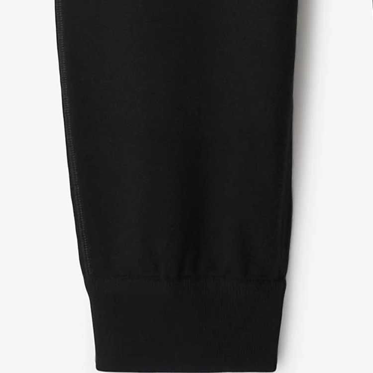 Lookbook Burberry Seluar Jogger Hitam Elastik Pinggang Knit. 80777601