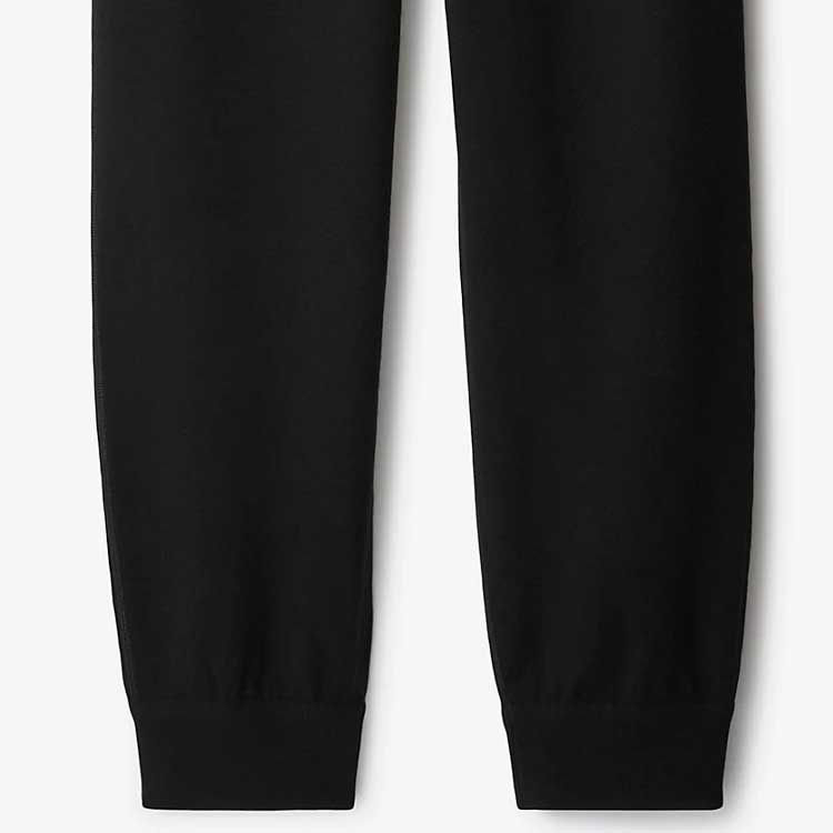 Purchase Burberry Seluar Jogger Hitam Elastik Pinggang Knit. 80777601