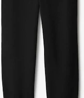 Details for Burberry Solid Black Elastic Waist Knit Jogger Sweatpants. 80777601