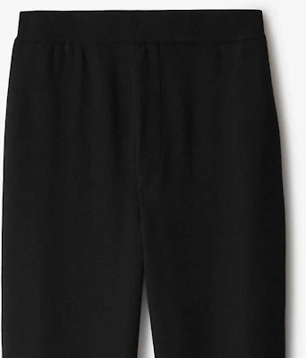 Burberry Seluar Jogger Hitam Elastik Pinggang Knit. 80777601 Sizing Burberry Seluar Jogger Hitam Elastik Pinggang Knit. 80777601