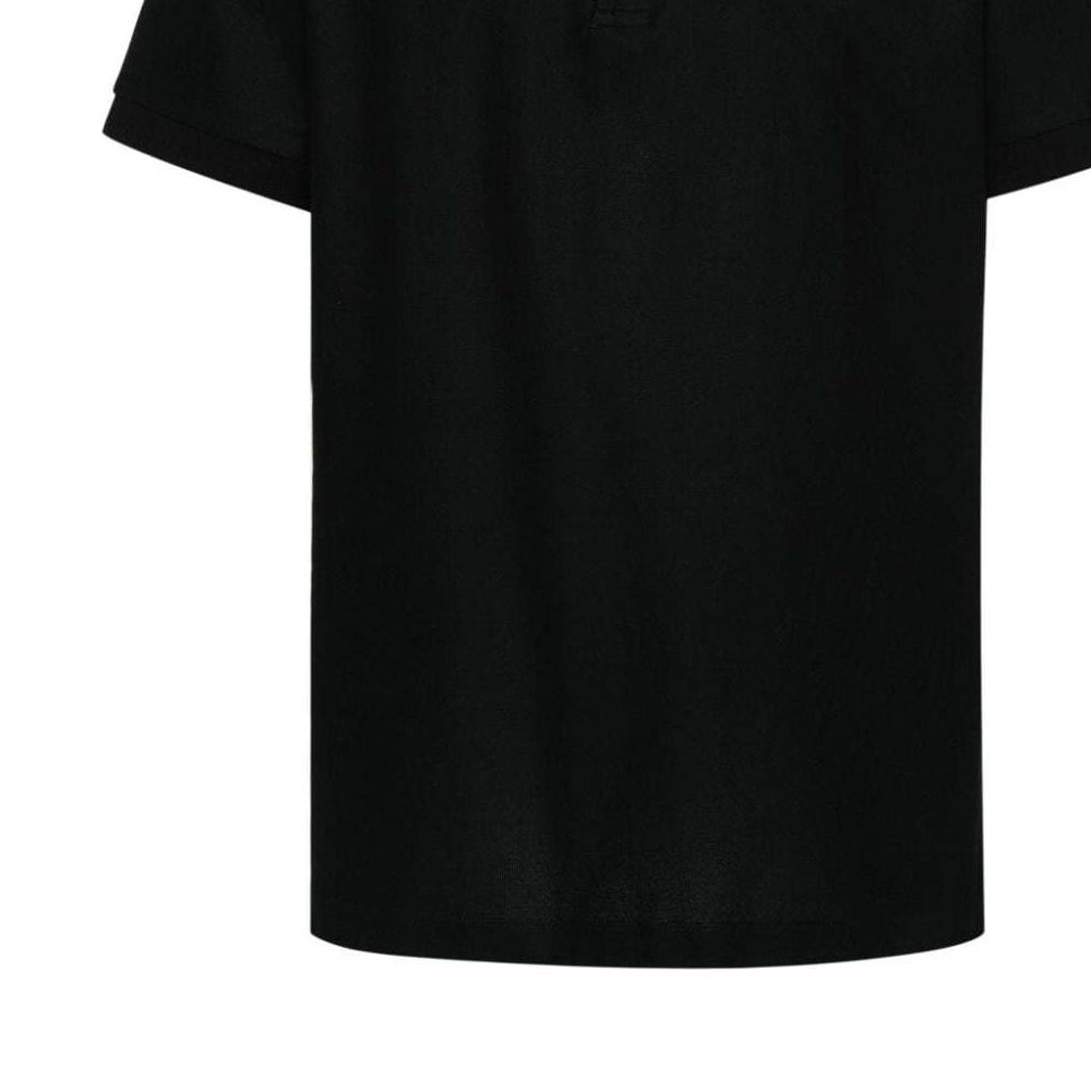 Sizing バーバリー ソリッドブラック ポロシャツ 半袖 Tシャツ 80840171