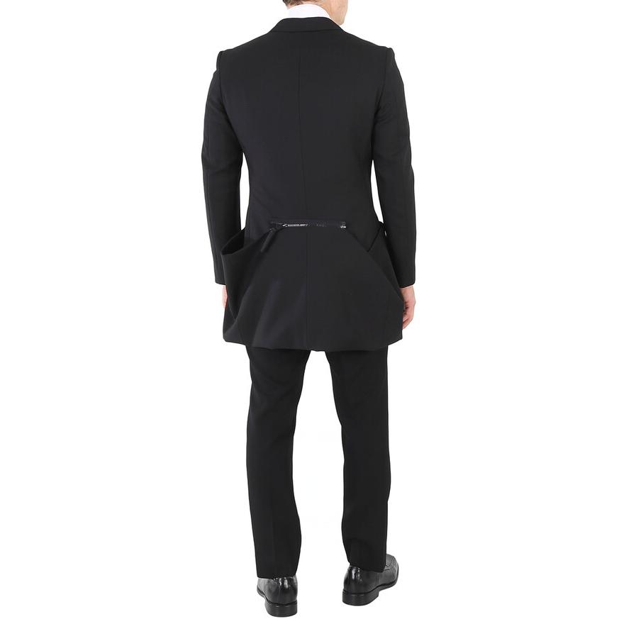 Burberry  Solid Black Single-Breasted Blazer Jacket 45634931 圖 7