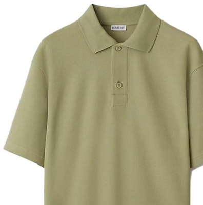 Burberry Baju Polo Kasual Lengan Pendek Warna Solid. 80773181 Shop Burberry Baju Polo Kasual Lengan Pendek Warna Solid. 80773181