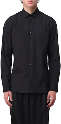 Burberry Kemeja Hitam Polos Berkancing - Solid Color 8071799 Lookbook Burberry Kemeja Hitam Polos Berkancing - Solid Color 8071799