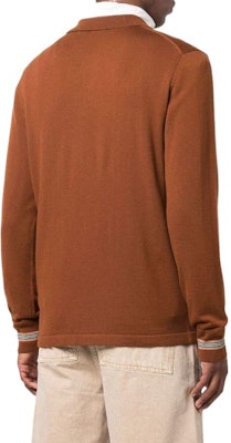 Burberry Baju Polo Lengan Panjang Kasual Warna Solid 80443391 Shop Burberry Baju Polo Lengan Panjang Kasual Warna Solid 80443391