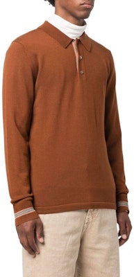 Burberry Baju Polo Lengan Panjang Kasual Warna Solid 80443391 Purchase Burberry Baju Polo Lengan Panjang Kasual Warna Solid 80443391