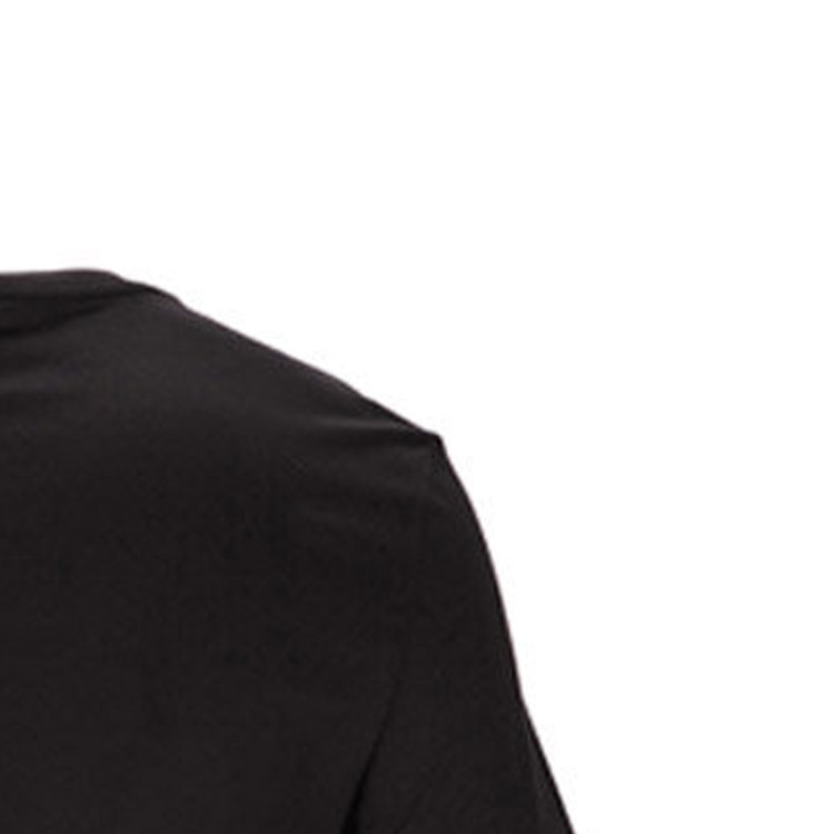 Burberry  Solid Color Crew Neck Casual T-Shirt Black. 39650661 圖 6