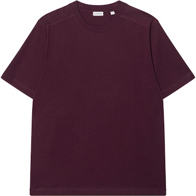 Burberry Baju T-Shirt Leher Bulat Lengan Pendek Warna Merah Mawar. 80777411 Buy Burberry Baju T-Shirt Leher Bulat Lengan Pendek Warna Merah Mawar. 80777411