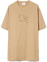 Burberry Solid Color Crew Neck T-Shirt in Khaki. 80727031 Burberry Solid Color Crew Neck T-Shirt in Khaki. 80727031