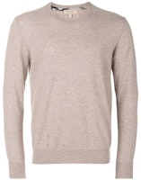 Burberry Solid Color Crewneck Long Sleeve Sweater Khaki 40228291 Burberry Solid Color Crewneck Long Sleeve Sweater Khaki 40228291