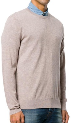 Burberry Baju Sejuk Lengan Panjang Khaki Crewneck Warna Solid 40228291 Lookbook Burberry Baju Sejuk Lengan Panjang Khaki Crewneck Warna Solid 40228291