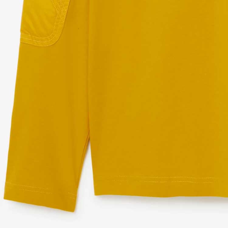 Burberry  Solid Color Crewneck Pullover Sweatshirt Autumn Yellow 80775311 圖 6