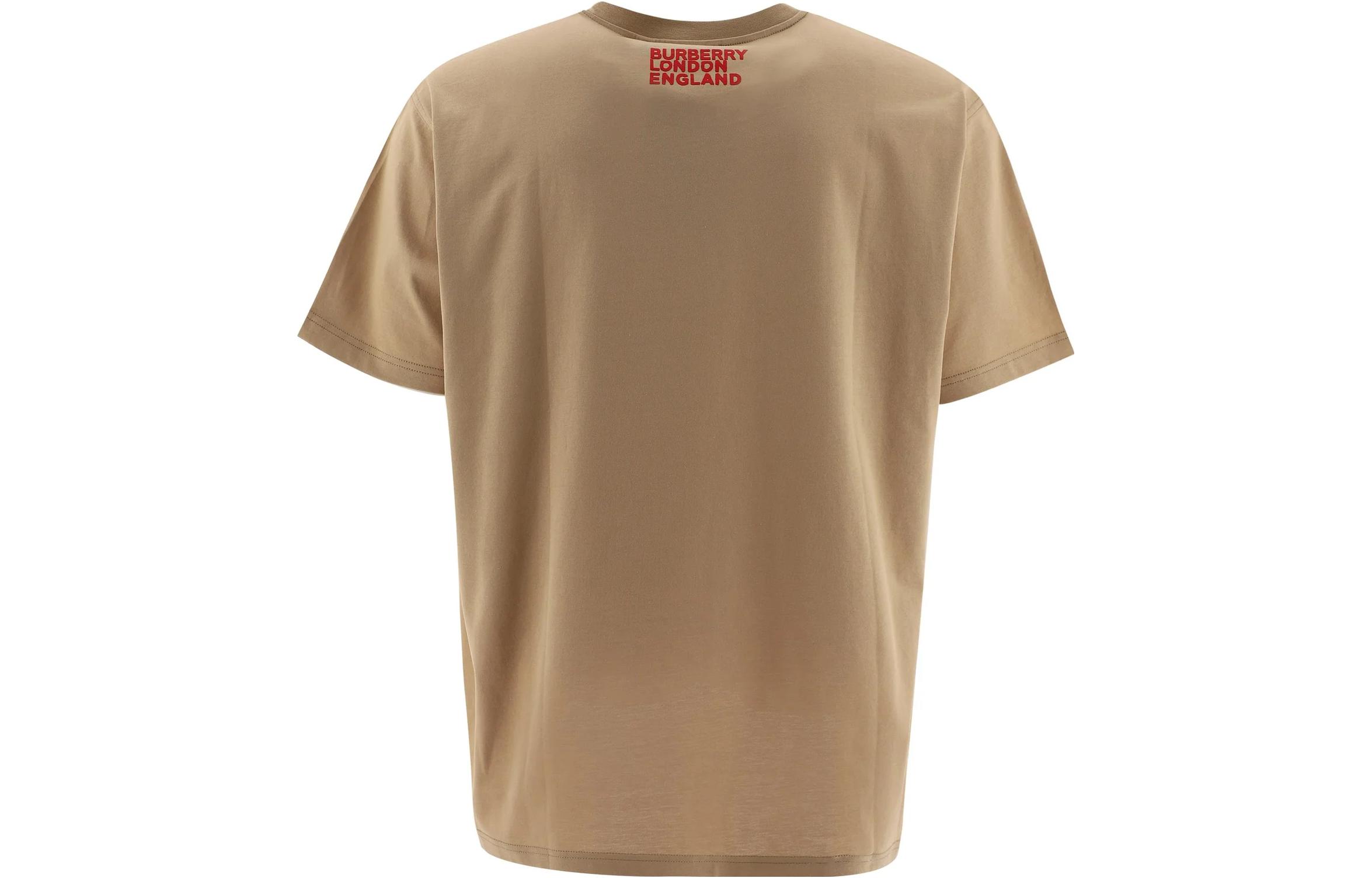 Lookbook Burberry  Solid Color Crewneck Short Sleeve T-Shirt 8037585_#_A7405