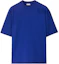 Buy 博柏利骑士蓝纯色马术徽标圆领T恤 80849501